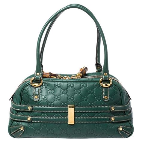 gucci joy boston bag green|Gucci Boston bag guccissima.